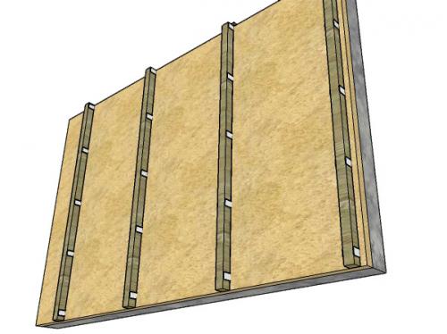 ОСБ на стену без обрешетки. Крепление ОСБ плит к стене поверх утеплителя с использованием обрешётки