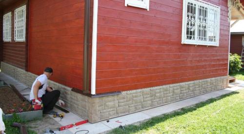 Монтаж сайдинга на пеноплекс. Последовательность монтажа сайдинга