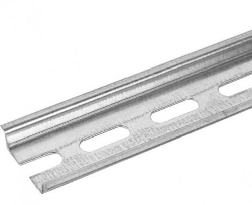 Как крепить дин рейку в шкафу. G-образная