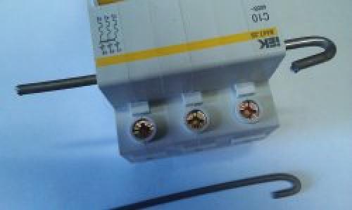 Крепление для дин рейки своими руками. 01