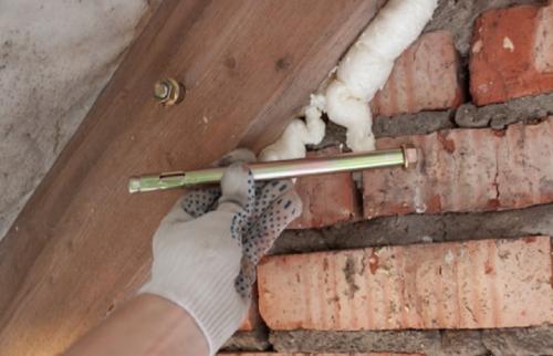 Как крепить деревянную обрешетку к кирпичной стене. Другие методы 27 Как крепить деревянную обрешетку к кирпичной стене. Другие методы 27