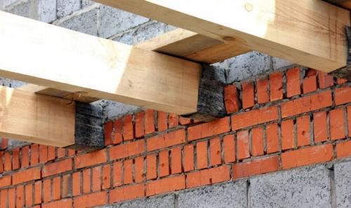Крепление лаг к кирпичной стене. Выбор способов крепления и крепежа 06 Крепление лаг к кирпичной стене. Выбор способов крепления и крепежа 06