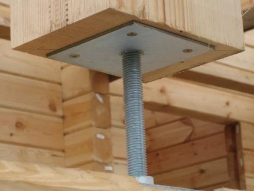 Как крепить опору бруса. Разновидности опорного крепежа для бруса