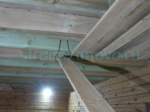 Как подшить потолок досками одному. Как подшить потолок одному шестиметровыми досками