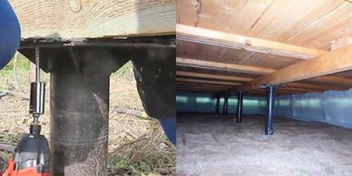 Как крепить брус вертикально к фундаменту. Способы крепления