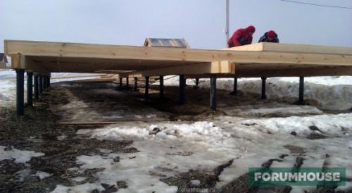 Как закрепить брус к фундаменту своими руками. Технология укладки бруса на различных видах фундамента 23 Как закрепить брус к фундаменту своими руками. Технология укладки бруса на различных видах фундамента 23