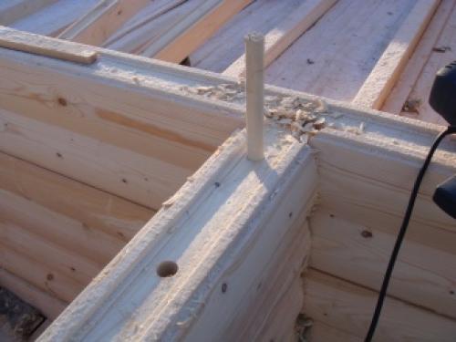 Как закрепить брус к фундаменту своими руками. Технология укладки бруса на различных видах фундамента 11 Как закрепить брус к фундаменту своими руками. Технология укладки бруса на различных видах фундамента 11