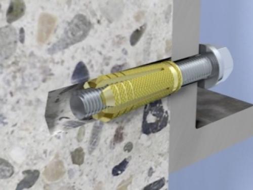 Крепление деревянного бруса к бетонной стене. Крепеж 08 Крепление деревянного бруса к бетонной стене. Крепеж 08