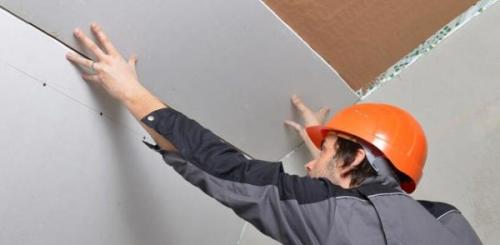 Как крепить гипсокартон к потолку без профиля. Правильное крепление гипсокартонных листов без каркаса