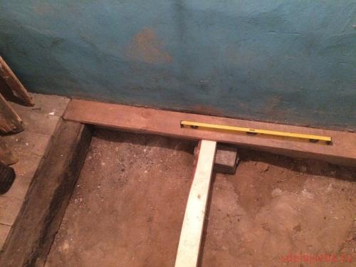 Простые способы замены балок пола. Замена балок пола
