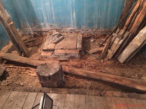 Простые способы замены балок пола. Замена балок пола