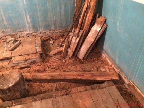 Простые способы замены балок пола. Замена балок пола
