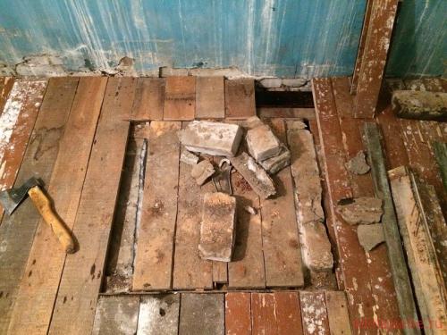 Простые способы замены балок пола. Замена балок пола