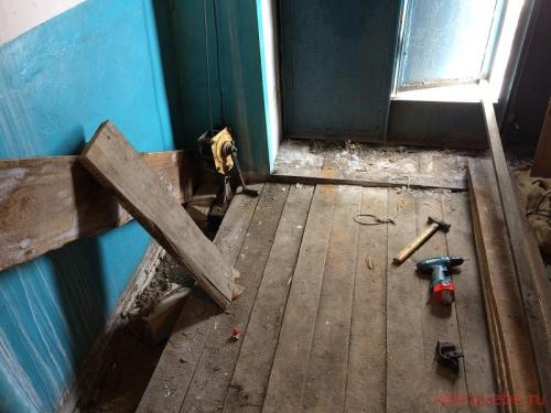 Простые способы замены балок пола. Замена балок пола