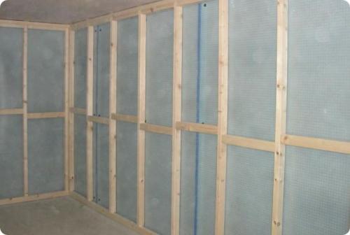 Как крепить гипсокартон к брусу. Монтаж конструкции