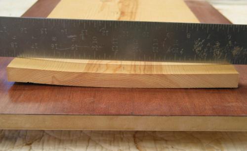 Как выровнять деревянную палку. Как выровнять поведенную доску