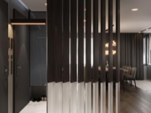 Перегородка из деревянных реек. Обзор видов