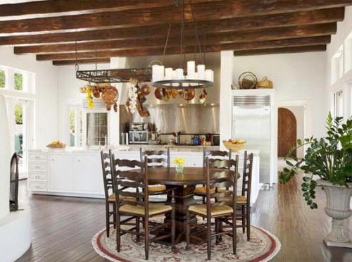 Дизайн потолка с балками. 45 фото дизайна самых красивых потолков с балками 26