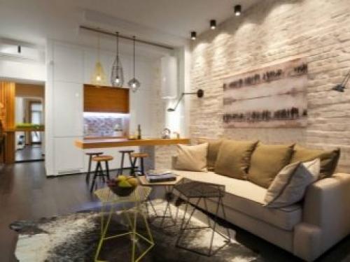 Потолок из дерева в интерьере квартиры. Варианты исполнения деревянного потолка 19 Потолок из дерева в интерьере квартиры. Варианты исполнения деревянного потолка 19