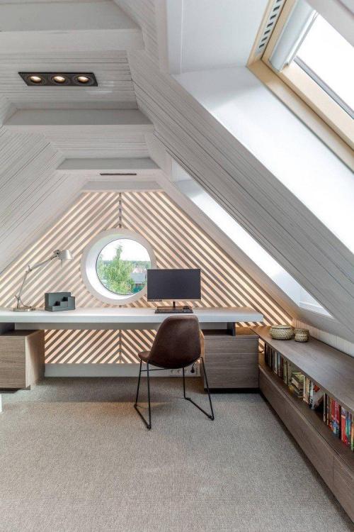 Внутренняя отделка мансарды. Что такое мансардный этаж?