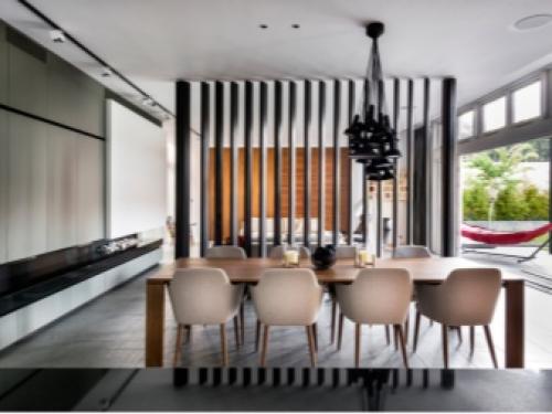 ЛЮБОЕ расстояние между рейками в реечных перегородках. Зонирование: зачем оно необходимо? 16 ЛЮБОЕ расстояние между рейками в реечных перегородках. Зонирование: зачем оно необходимо? 16