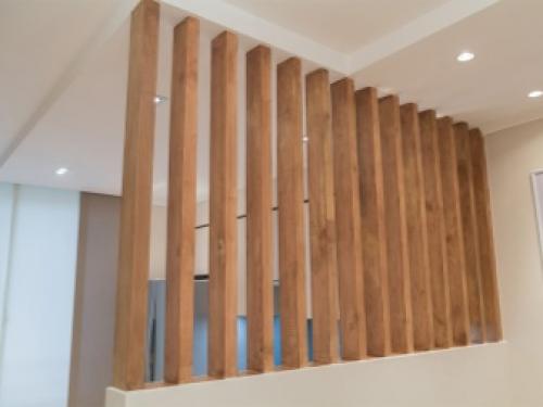 Как сделать перегородку из реек своими руками. Пошаговая инструкция 04