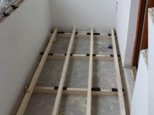 Способ усиления деревянной балки. Наращивание площади сечения балки 08