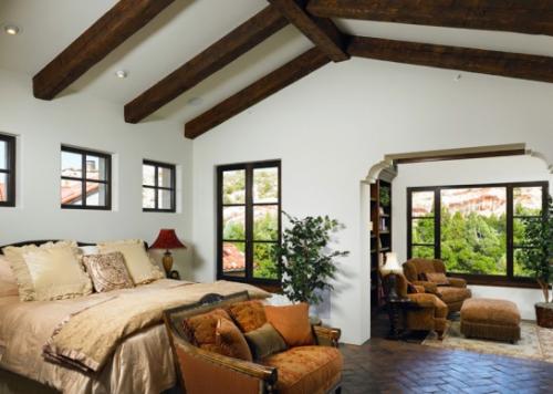 Как задекорировать балки в старом доме. Деревянные балки