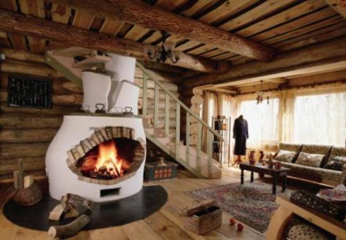 Как задекорировать балки в старом доме. Деревянные балки