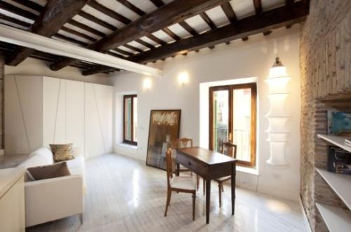 Как задекорировать балки в старом доме. Деревянные балки