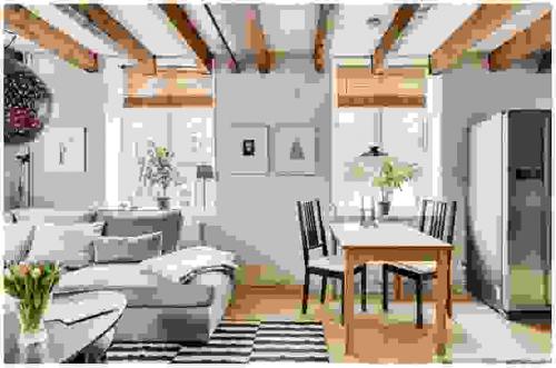 Белые потолочные балки в интерьере. Всё новое – это хорошо забытое старое 09