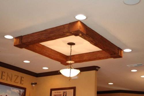 Как задекорировать балки на потолке. Стили интерьеров, где балочные конструкции наиболее уместны