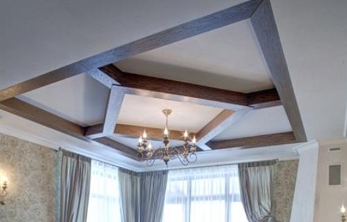 Как задекорировать балки в старом доме. Деревянные балки