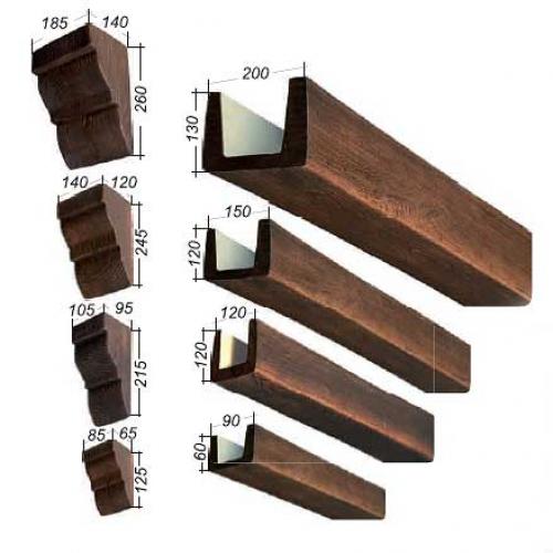 Декоративные балки на потолок из полиуретана. О потолочных балках