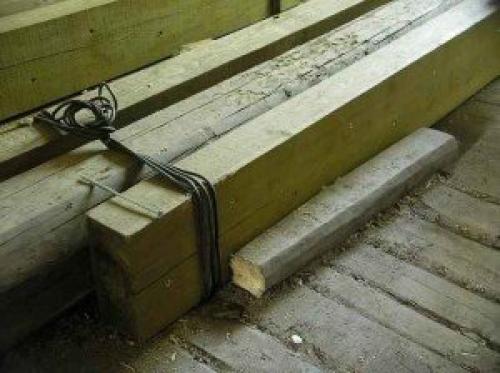 Треснула балка перекрытия. Пошаговый ремонт деревянной балки перекрытия