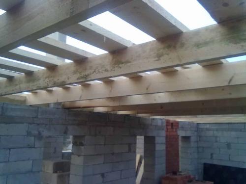 Усиление балок фанерой. Деформация балок и лаг