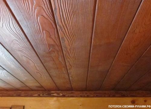 Потолок из вагонки своими руками. Технология устройства потолка из вагонки