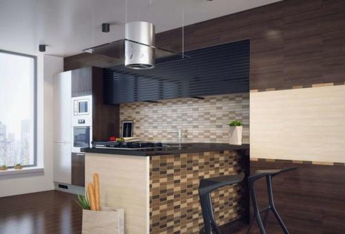 Лучшие варианты отделки стен в кухне. Керамическая плитка