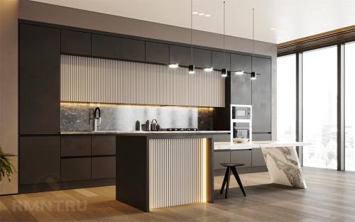 Реечный фасад шкафа. Мебель с реечными фасадами: примеры, плюсы и минусы