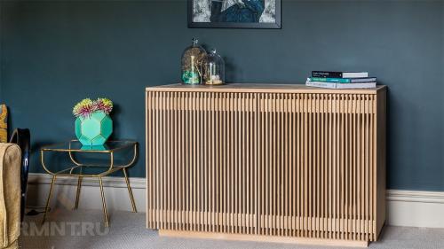 Реечный фасад шкафа. Мебель с реечными фасадами: примеры, плюсы и минусы