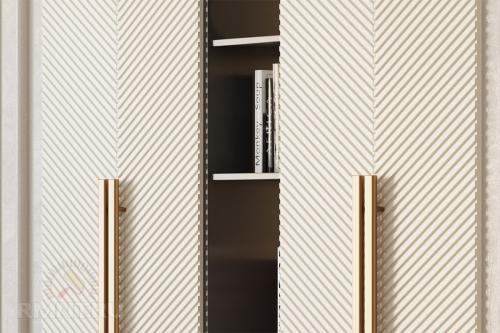 Реечный фасад шкафа. Мебель с реечными фасадами: примеры, плюсы и минусы