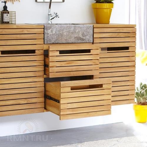 Реечный фасад шкафа. Мебель с реечными фасадами: примеры, плюсы и минусы