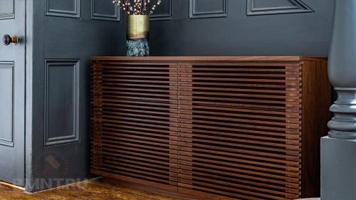 Реечный фасад шкафа. Мебель с реечными фасадами: примеры, плюсы и минусы