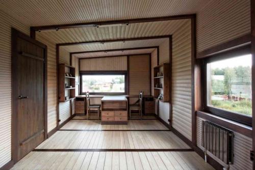 6 отличных вариантов обшить стену в деревянном доме. Варианты отделки стен в деревянном доме 06