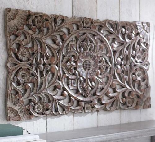 Дизайнерские панно из дерева. В каком стиле используются