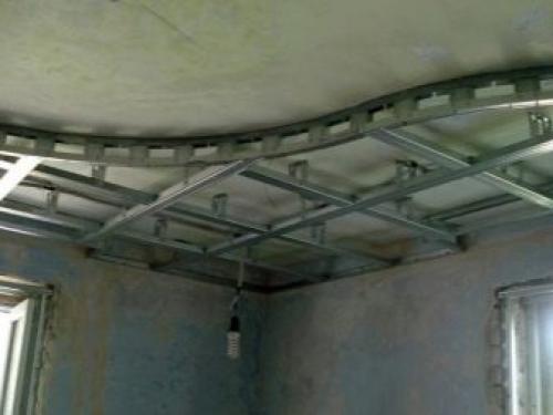 Отделка потолка гипсокартоном своими руками. Особенности 03