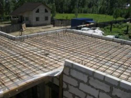 Чердачное перекрытие дома из газобетона. Устройство деревянных перекрытий в газобетонных домах