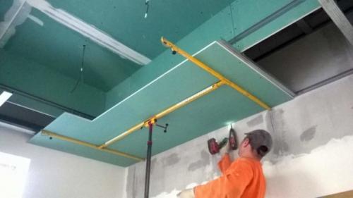 Самый ЛЕГКИЙ монтаж гипсокартон на потолок.. Как правильно крепить гипсокартон на потолок с каркасом? 09 Самый ЛЕГКИЙ монтаж гипсокартон на потолок.. Как правильно крепить гипсокартон на потолок с каркасом? 09
