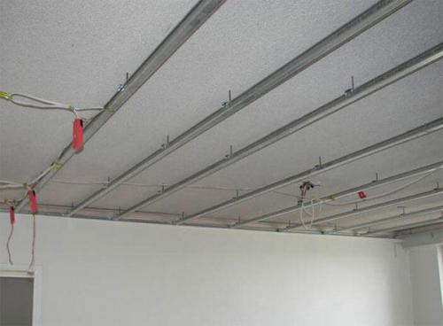 Как обшить потолок гипсокартоном? 08 Как обшить потолок гипсокартоном? 08
