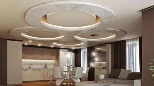 Красивый потолок из гипсокартона своими руками. Потолок из гипсокартона — все этапы монтажных работ: пошаговая инструкция, как сделать потолок своими руками из гипсокартонных плит